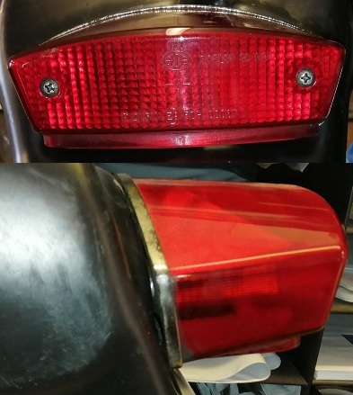 199139 - (USED) Tail Light 16012101 Complete 1994-1996